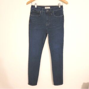 Madewell 9" mid-rise skinny jeans size 27